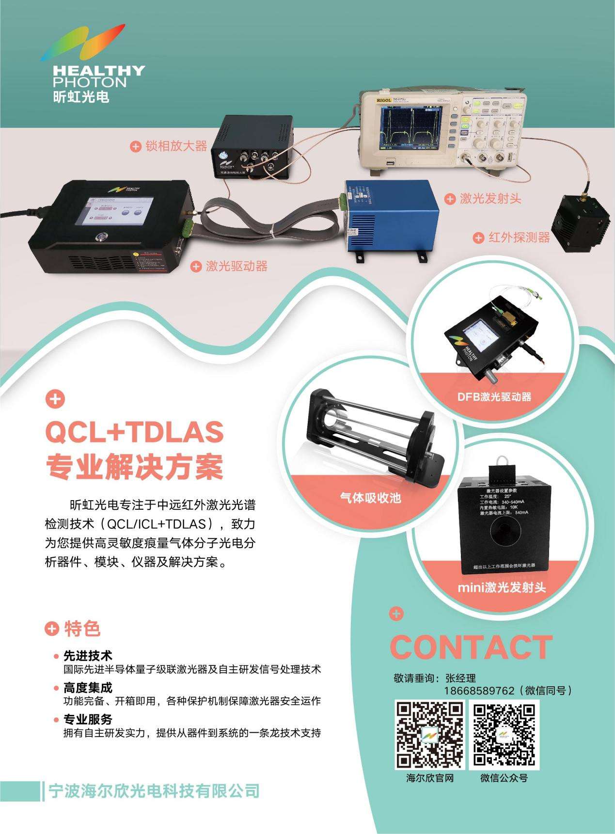 海爾欣QCL+TDLAS解決方案